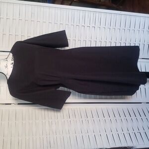 Marimekko Elegant Black 3/4 Sleeves Dress Size 44